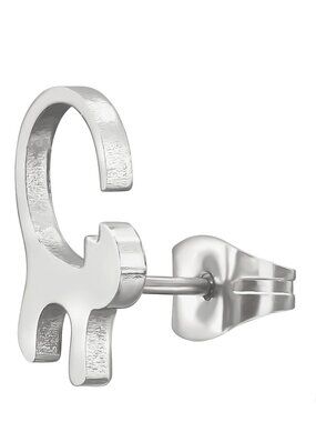 Stainless Steel Cat Ear Studs